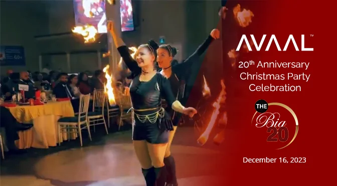 Avaal 20th Anniversary Christmas Party Celebration